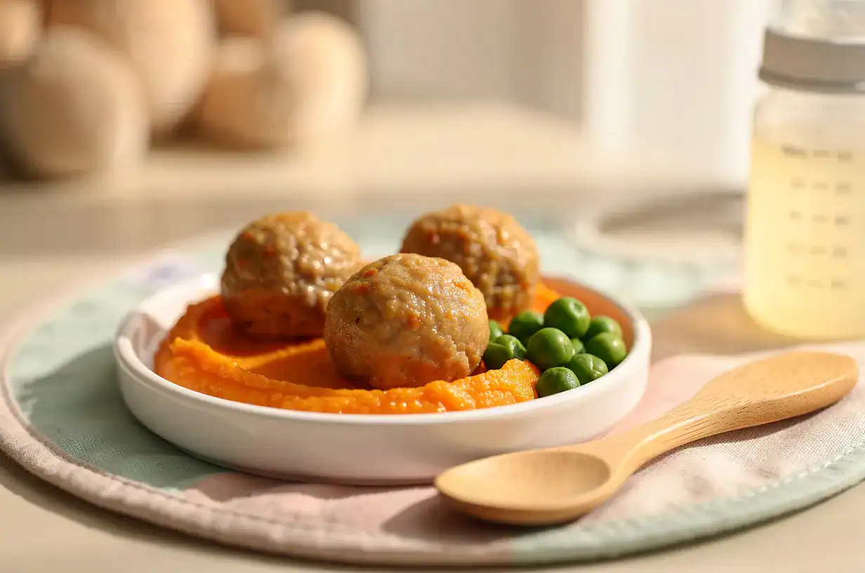 קציצות לתינוק בן 7 חודשים