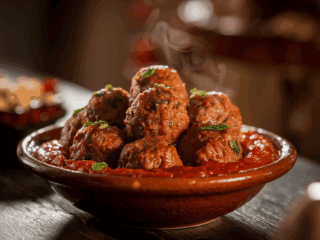 קציצות בקר עם נענע
