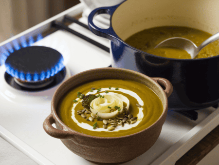 מרק ברוקולי כרישה