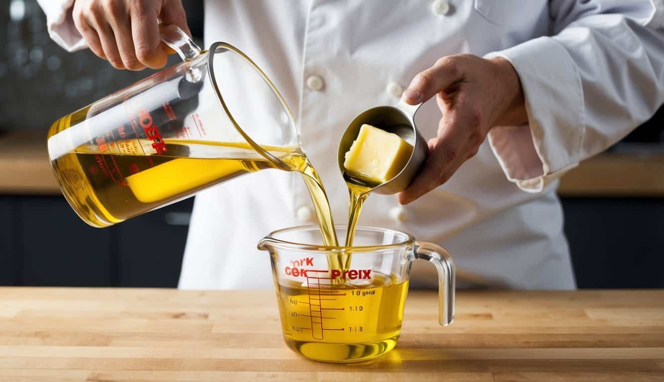 המרת חמאה בשמן
