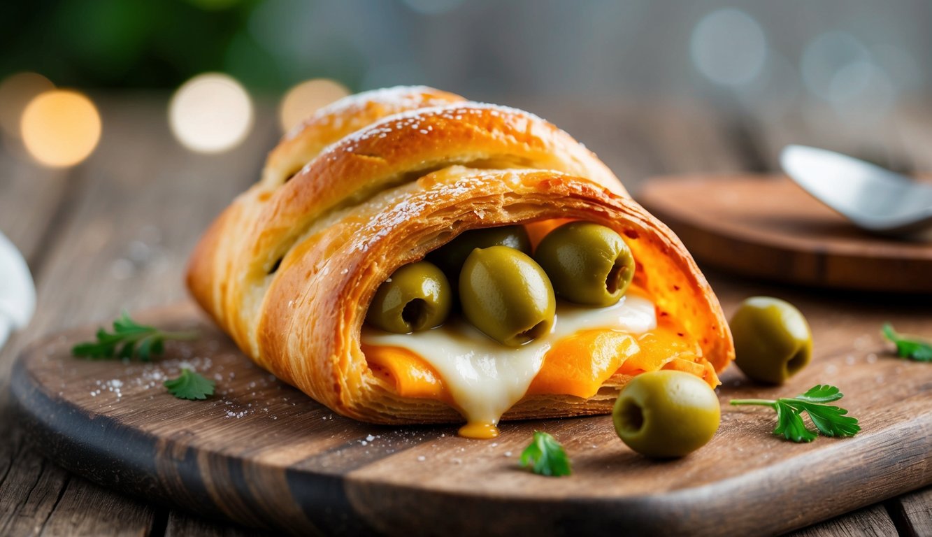מאפה גבינה וזיתים