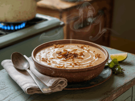 מרק עדשים קרם קוקוס