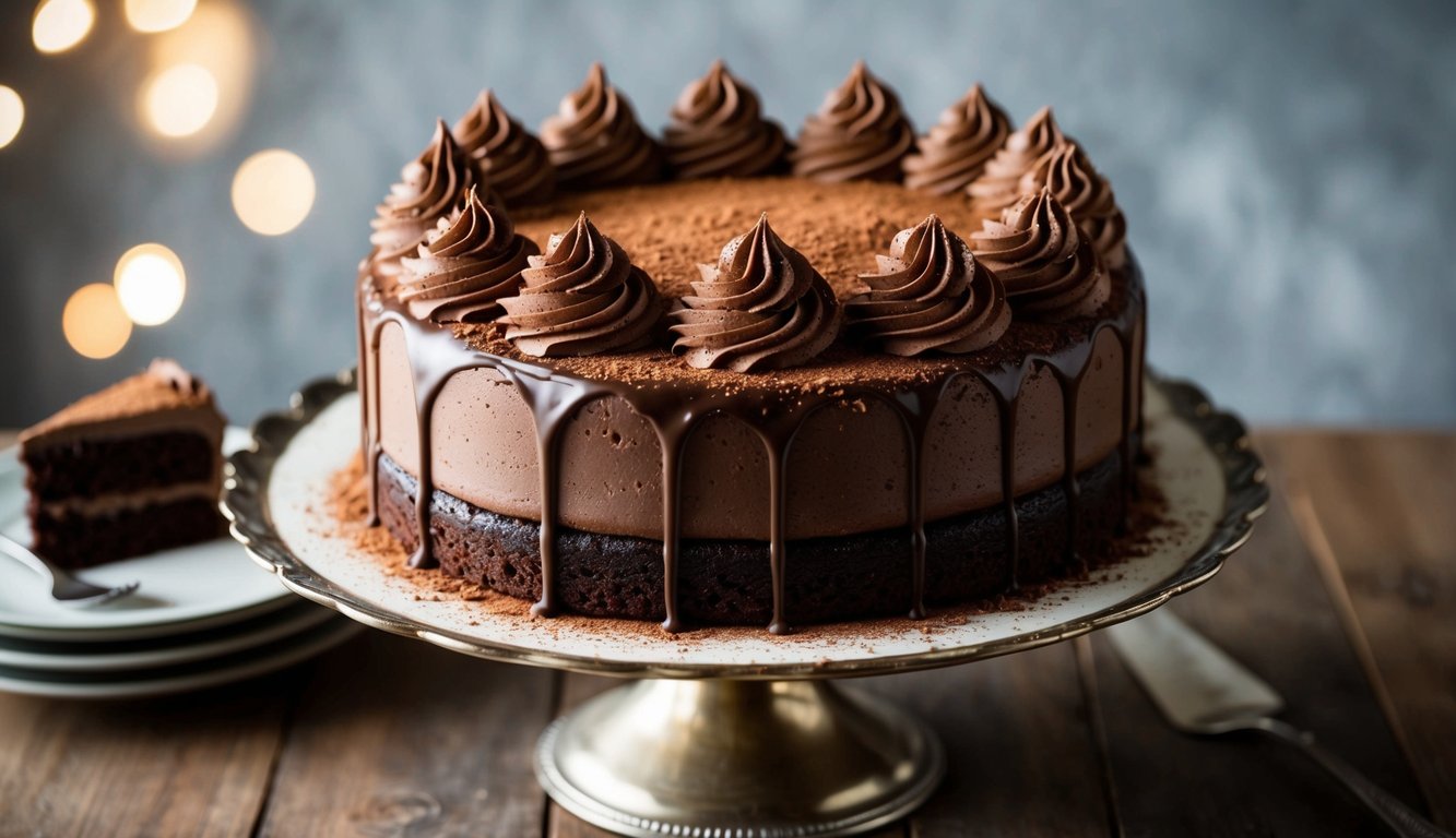 עוגת שוקולד ללא קמח
