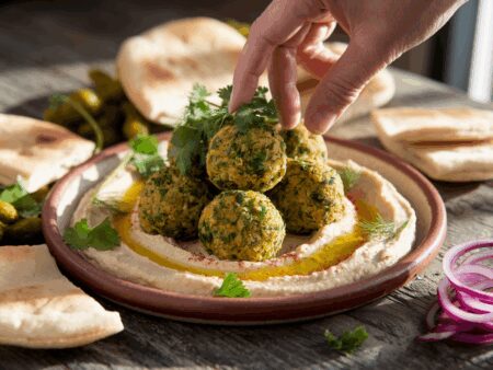 מתכון לפלאפל ירוק