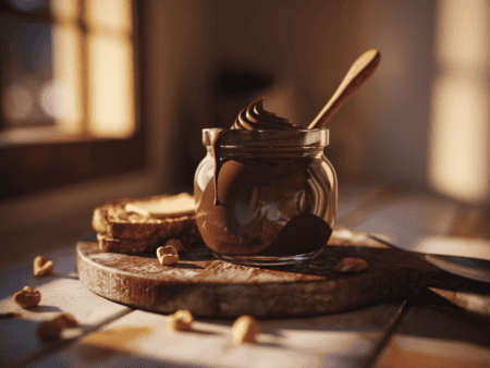 הכנת ממרח שוקולד ביתי