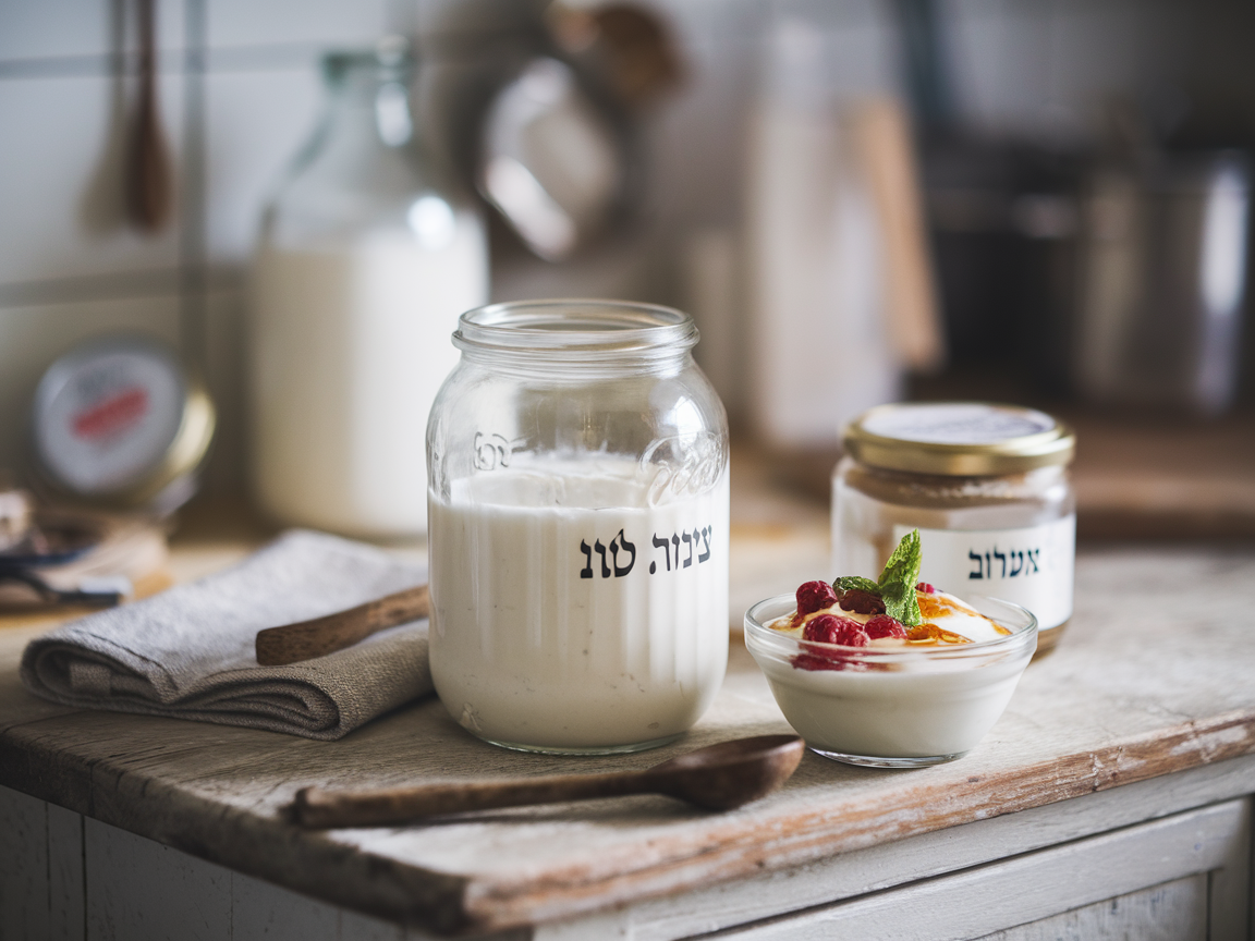 איך להכין יוגורט