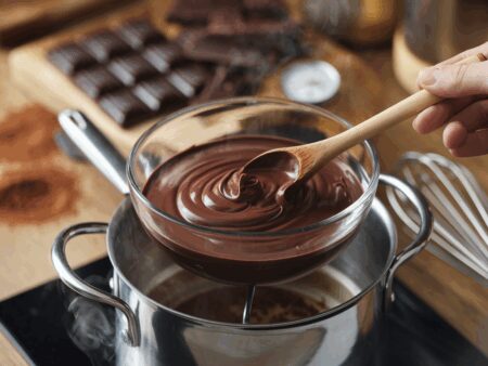 איך להמיס שוקולד