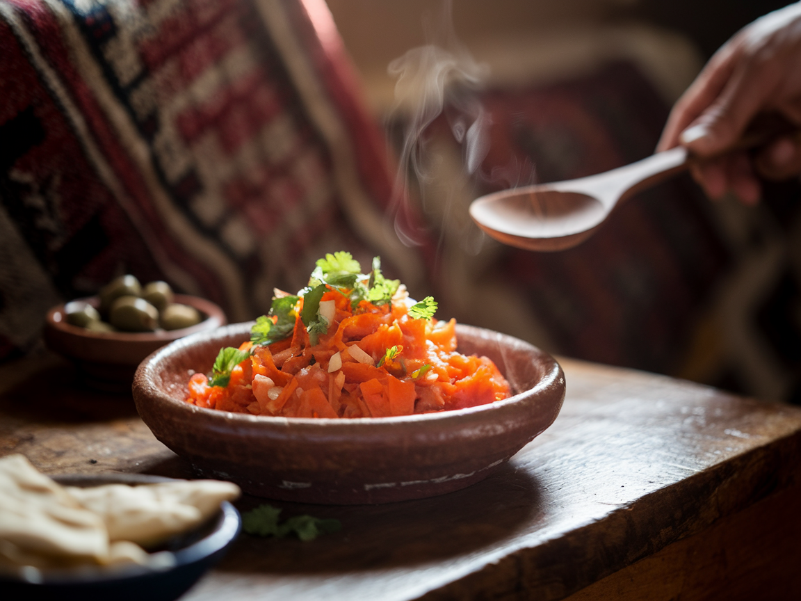 סלט גזר מרוקאי מתכון