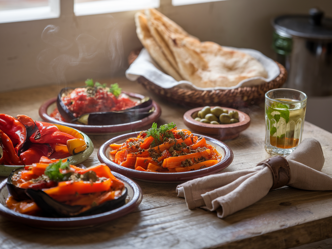 סלטים לשבת מרוקאים