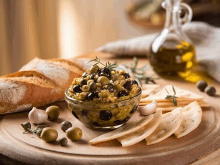 טפנד זיתים מתכון