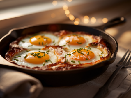 ביצים חומות בתנור