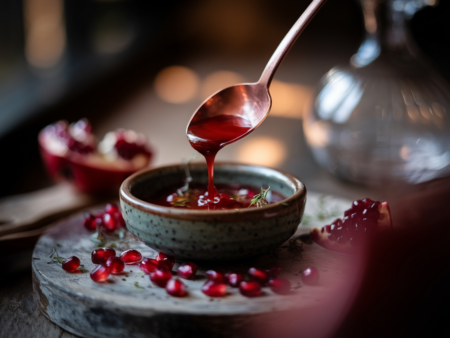 רוטב ויניגרט רימונים