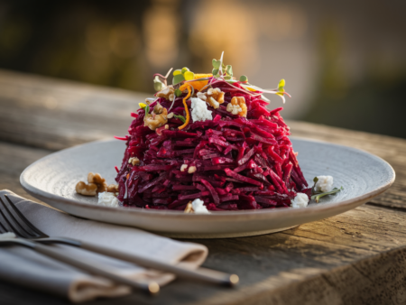 סלט סלק חי מגורד