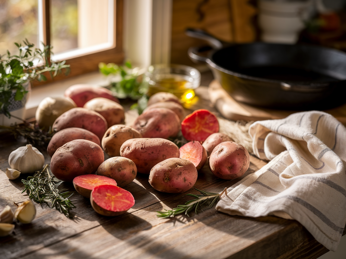 תפוחי אדמה אדומים