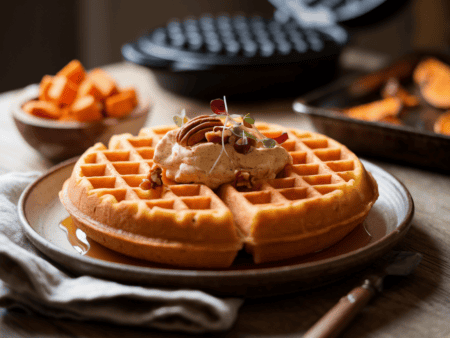 וופל בלגי בטטה