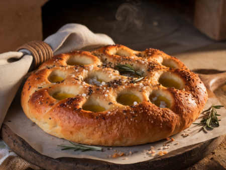 מתכון פוקאצ ה בטאבון