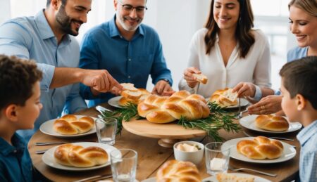 חלה כוסמין לבן