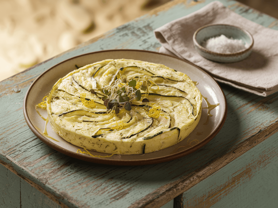 פריטטה עם קישואים